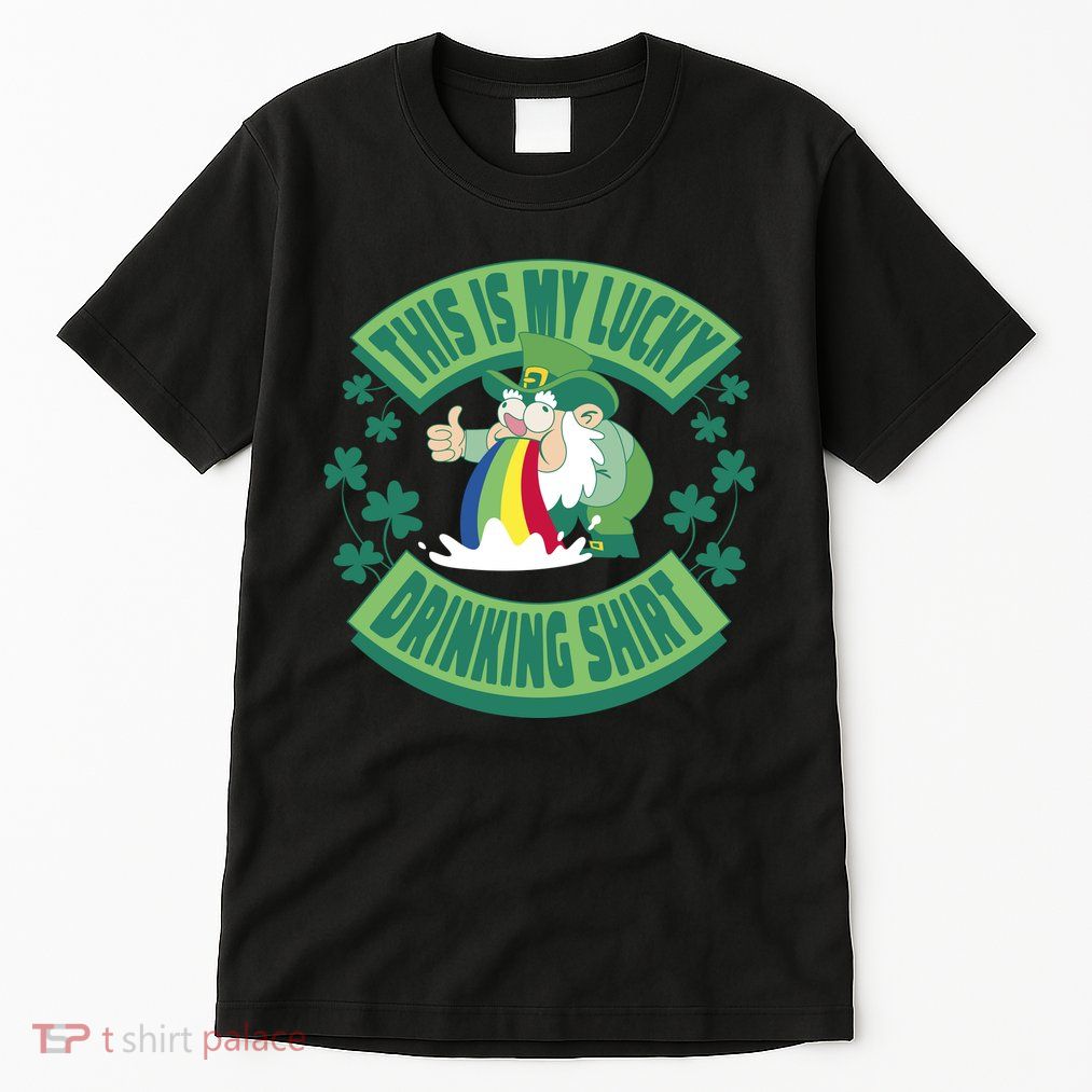 This Is My Lucky Drinking Shirt St Patricks' Day Tall T-Shirt