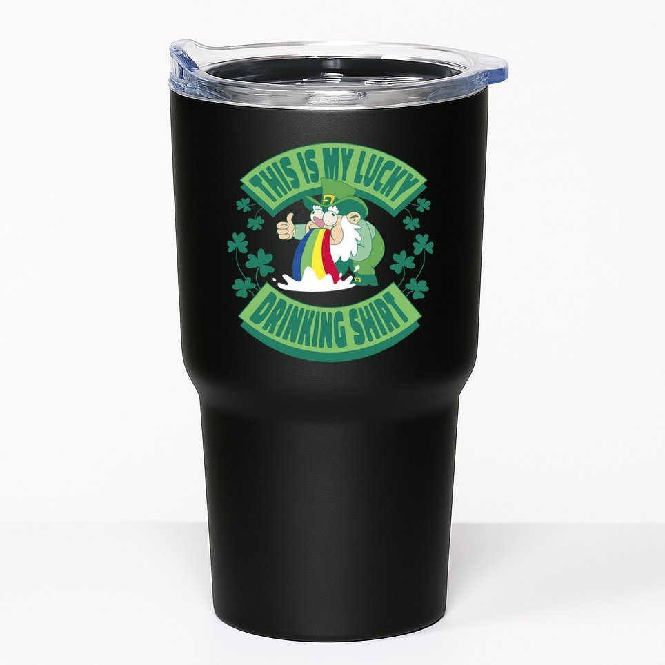 This Is My Lucky Drinking Shirt St Patricks' Day Tumbler