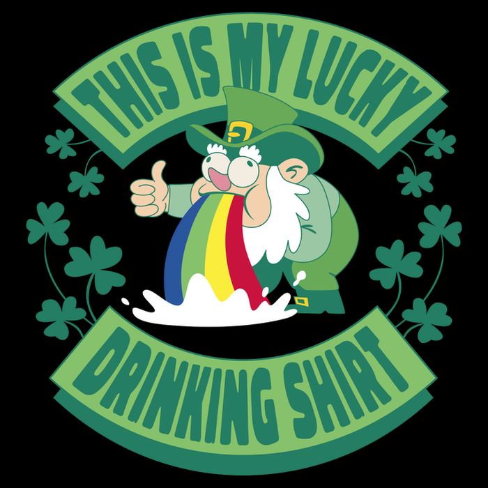 This Is My Lucky Drinking Shirt St Patricks' Day Baby Bodysuit