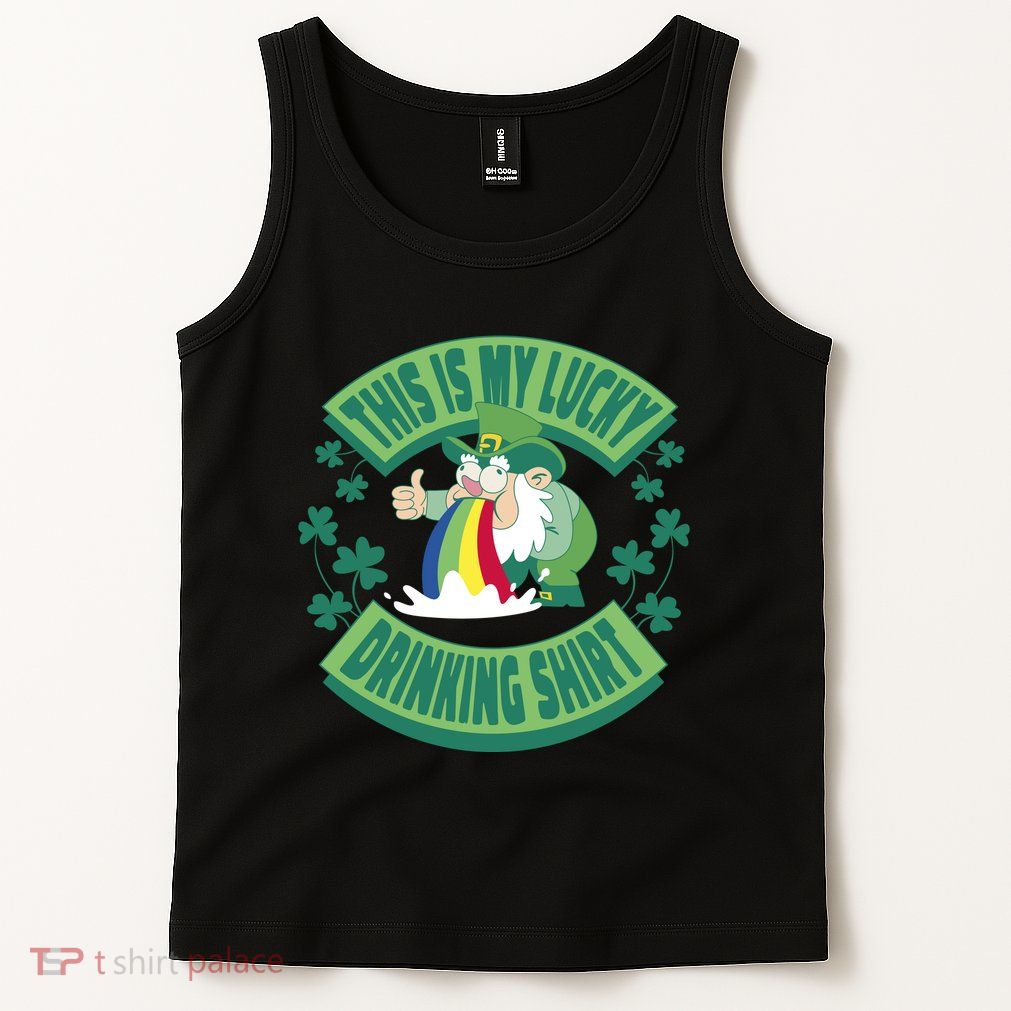 This Is My Lucky Drinking Shirt St Patricks' Day Tank Top