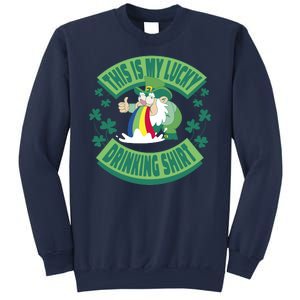 This Is My Lucky Drinking Shirt St Patricks' Day Sweatshirt