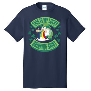 This Is My Lucky Drinking Shirt St Patricks' Day Tall T-Shirt