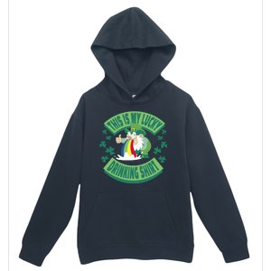 This Is My Lucky Drinking Shirt St Patricks' Day Urban Pullover Hoodie