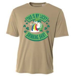 This Is My Lucky Drinking Shirt St Patricks' Day Cooling Performance Crew T-Shirt