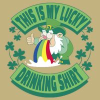 This Is My Lucky Drinking Shirt St Patricks' Day Cooling Performance Crew T-Shirt