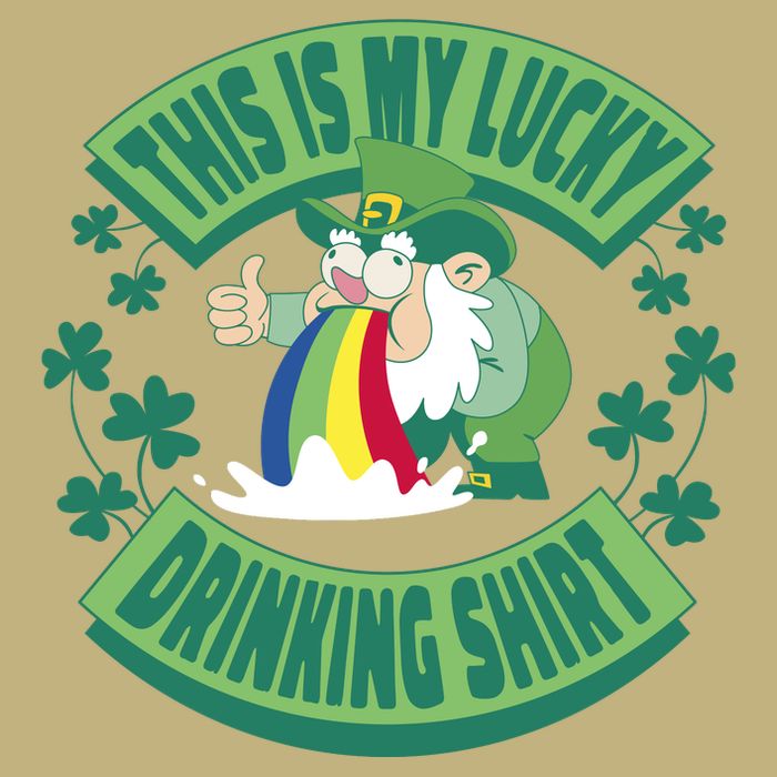 This Is My Lucky Drinking Shirt St Patricks' Day Cooling Performance Crew T-Shirt