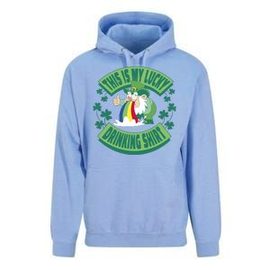 This Is My Lucky Drinking Shirt St Patricks' Day Unisex Surf Hoodie