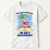 This Is My Christmas In July Beachshirt Santa Tall T-Shirt