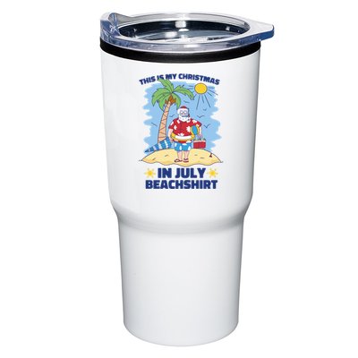 This Is My Christmas In July Beachshirt Santa Tumbler