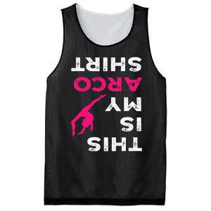 This Is My Acro  Gymnastics Gymnast Acrobatics Sport Mesh Reversible Basketball Jersey Tank