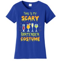 This Is My Scary Bartender Costume Halloween Bartender Cool Gift Women's T-Shirt