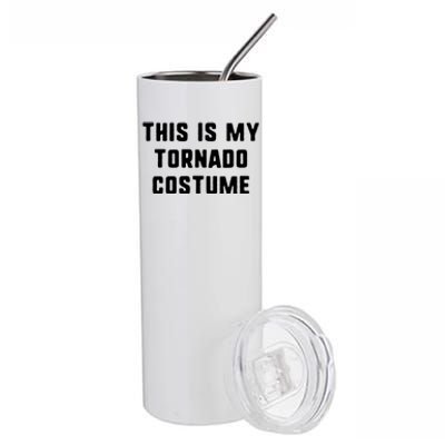 This Is My Tornado Halloween Costume Lazy Easy Last Minute Stainless Steel Tumbler