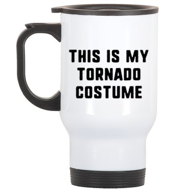 This Is My Tornado Halloween Costume Lazy Easy Last Minute Stainless Steel Travel Mug