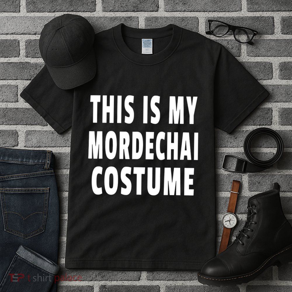 This Is My Mordechai Costume Purim Jewish Festival Jew Tall T-Shirt