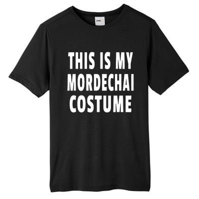 This Is My Mordechai Costume Purim Jewish Festival Jew Tall Fusion ChromaSoft Performance T-Shirt