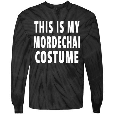 This Is My Mordechai Costume Purim Jewish Festival Jew Tie-Dye Long Sleeve Shirt