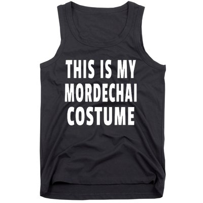 This Is My Mordechai Costume Purim Jewish Festival Jew Tank Top