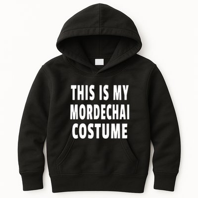 This Is My Mordechai Costume Purim Jewish Festival Jew Kids Hoodie