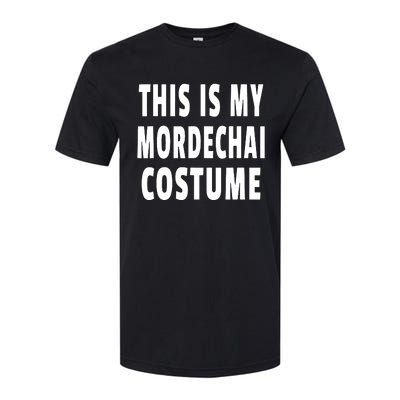 This Is My Mordechai Costume Purim Jewish Festival Jew Softstyle CVC T-Shirt