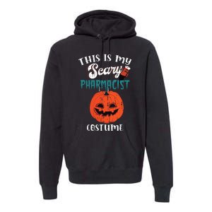 This Is My Scary Pharmacist Costume Funny Halloween Vneck Premium Hoodie