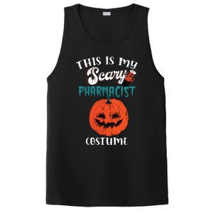 This Is My Scary Pharmacist Costume Funny Halloween Vneck PosiCharge Competitor Tank