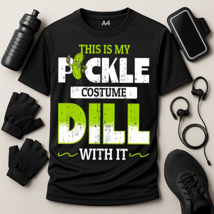 This Is My Pickle Costume Dill With It Pickles Funny Gift Cooling Performance Crew T-Shirt