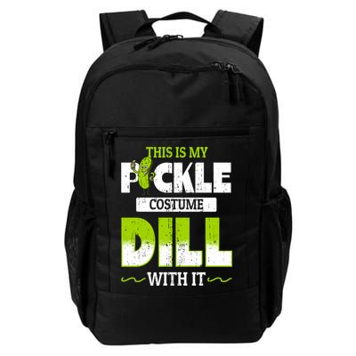 This Is My Pickle Costume Dill With It Pickles Funny Gift Backpack
