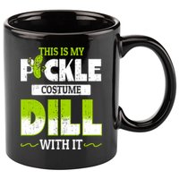 This Is My Pickle Costume Dill With It Pickles Funny Gift 11oz C Handle Ceramic Mug