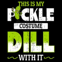 This Is My Pickle Costume Dill With It Pickles Funny Gift Flatbill Hat