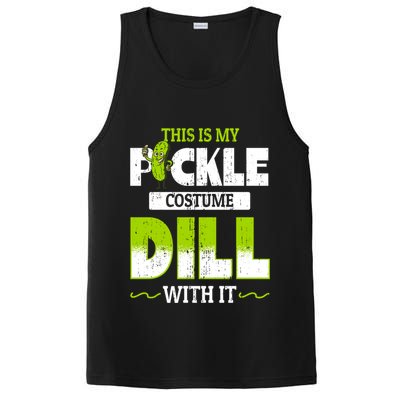 This Is My Pickle Costume Dill With It Pickles Funny Gift PosiCharge Competitor Tank