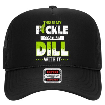 This Is My Pickle Costume Dill With It Pickles Funny Gift Trucker Hat