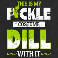 This Is My Pickle Costume Dill With It Pickles Funny Gift Golf Towel