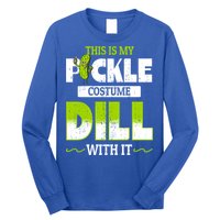 This Is My Pickle Costume Dill With It Pickles Funny Gift Long Sleeve Shirt