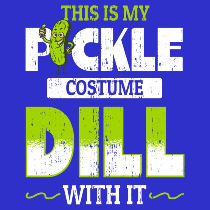 This Is My Pickle Costume Dill With It Pickles Funny Gift Long Sleeve Shirt