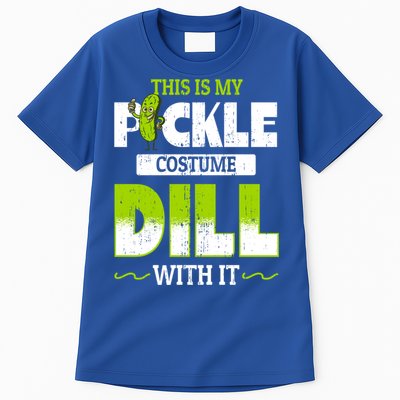 This Is My Pickle Costume Dill With It Pickles Funny Gift Tall T-Shirt