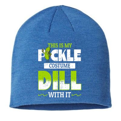 This Is My Pickle Costume Dill With It Pickles Funny Gift Sustainable Beanie