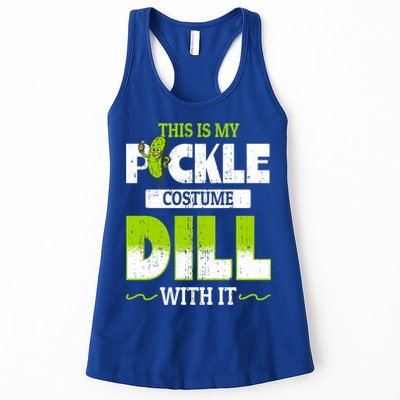 This Is My Pickle Costume Dill With It Pickles Funny Gift Womens Tank Top