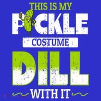 This Is My Pickle Costume Dill With It Pickles Funny Gift Stripe Pom Pom Beanie