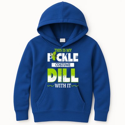 This Is My Pickle Costume Dill With It Pickles Funny Gift Kids Hoodie