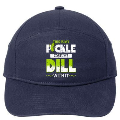 This Is My Pickle Costume Dill With It Pickles Funny Gift 7-Panel Snapback Hat