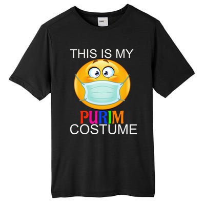 This Is My Purim Costume Funny Jewish Face Mask Gift Tall Fusion ChromaSoft Performance T-Shirt