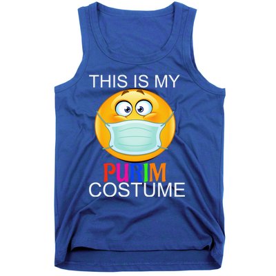 This Is My Purim Costume Funny Jewish Face Mask Gift Tank Top