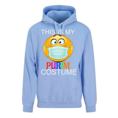 This Is My Purim Costume Funny Jewish Face Mask Gift Unisex Surf Hoodie