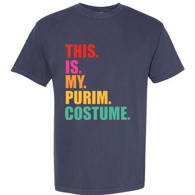 This Is My Purim Costume Funny Jewish Garment-Dyed Heavyweight T-Shirt