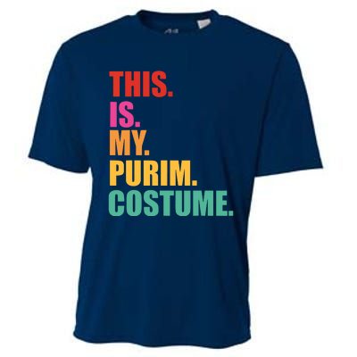 This Is My Purim Costume Funny Jewish Cooling Performance Crew T-Shirt