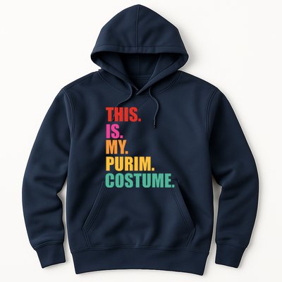 This Is My Purim Costume Funny Jewish Hoodie