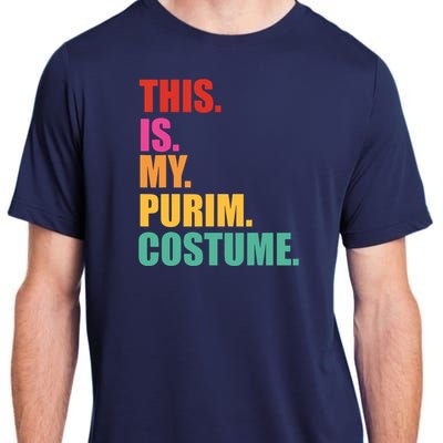 This Is My Purim Costume Funny Jewish Adult ChromaSoft Performance T-Shirt