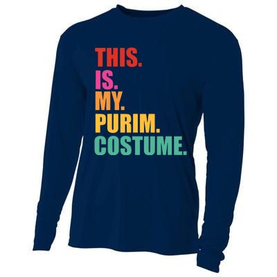 This Is My Purim Costume Funny Jewish Cooling Performance Long Sleeve Crew