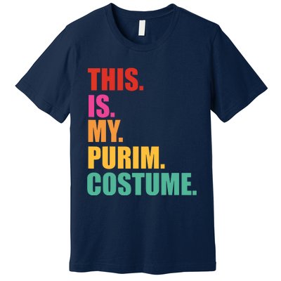 This Is My Purim Costume Funny Jewish Premium T-Shirt