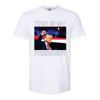 This Is My President 2024 Funny Political Quotes Softstyle® CVC T-Shirt